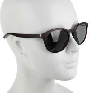 Porsche Design - P'8654-D Polarized Burgundy Round Sunglasses 51-19-145